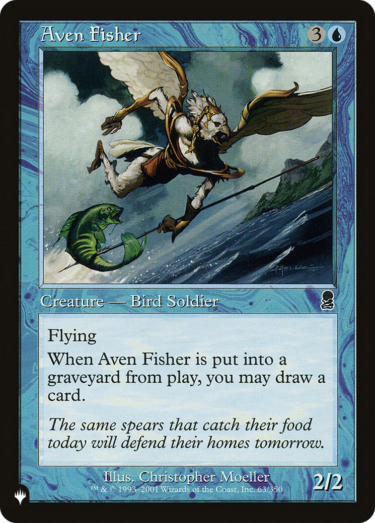 Aven Fisher [The List Reprints] | Exor Games New Glasgow