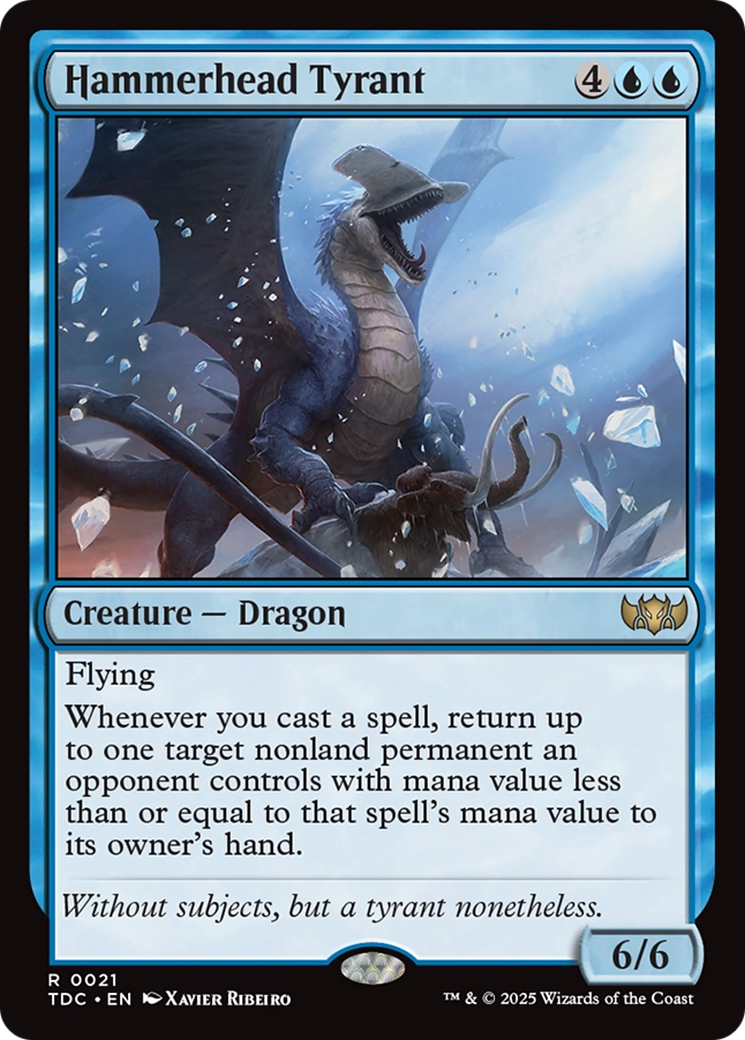 Hammerhead Tyrant [Tarkir: Dragonstorm Commander] | Exor Games New Glasgow
