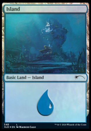 Island (Under the Sea) (548) [Secret Lair Drop Promos] | Exor Games New Glasgow