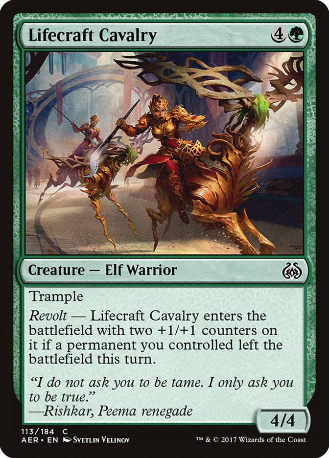 Lifecraft Cavalry [Aether Revolt] | Exor Games New Glasgow