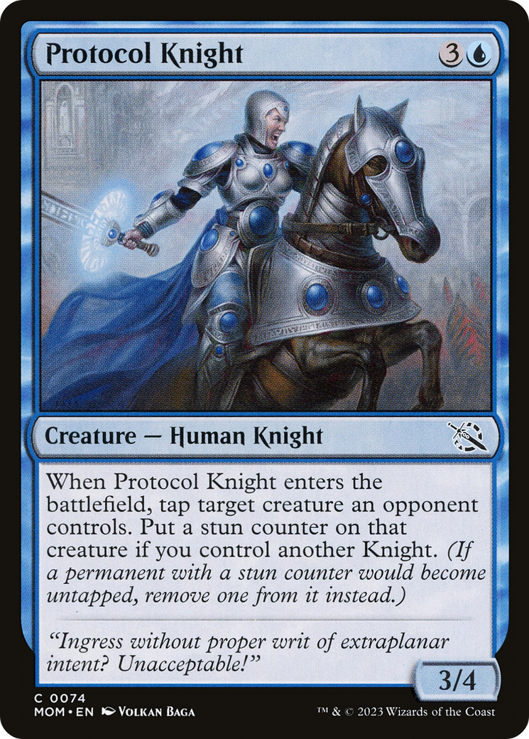 Protocol Knight [March of the Machine] | Exor Games New Glasgow