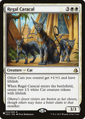 Regal Caracal [The List] | Exor Games New Glasgow