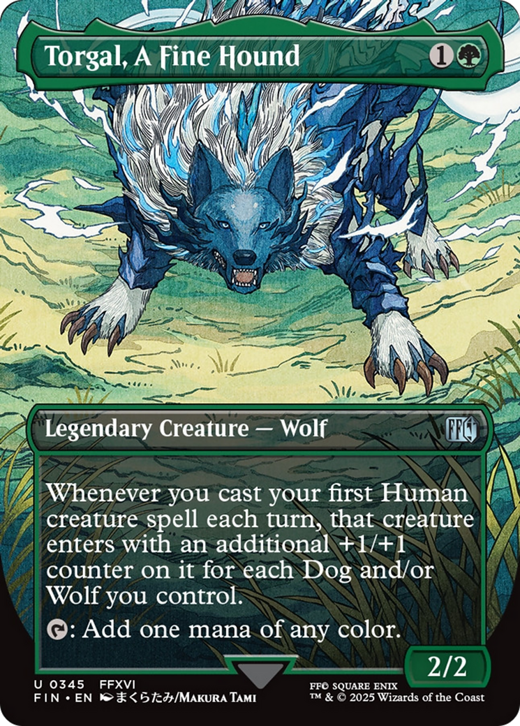 Torgal, A Fine Hound (Borderless) [FINAL FANTASY] | Exor Games New Glasgow