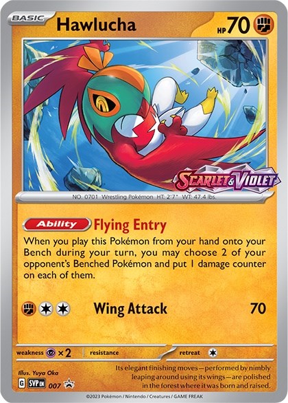 Hawlucha (007) [Scarlet & Violet: Black Star Promos] | Exor Games New Glasgow