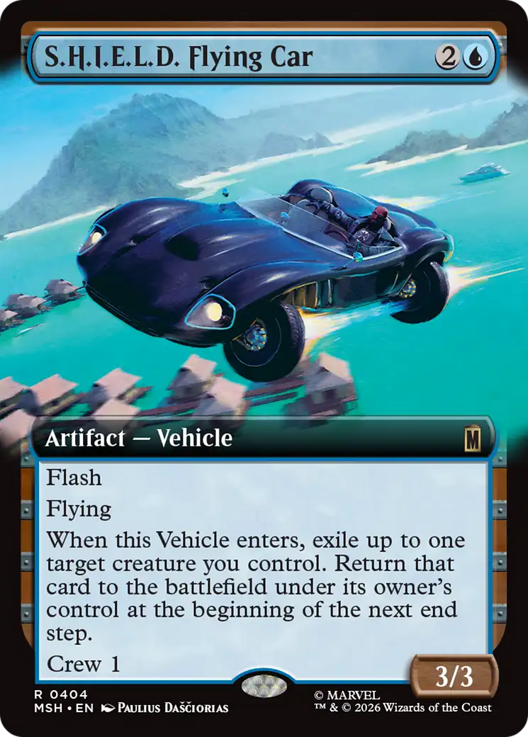 S.H.I.E.L.D. Flying Car (Extended Art) [Marvel Super Heroes] | Exor Games New Glasgow