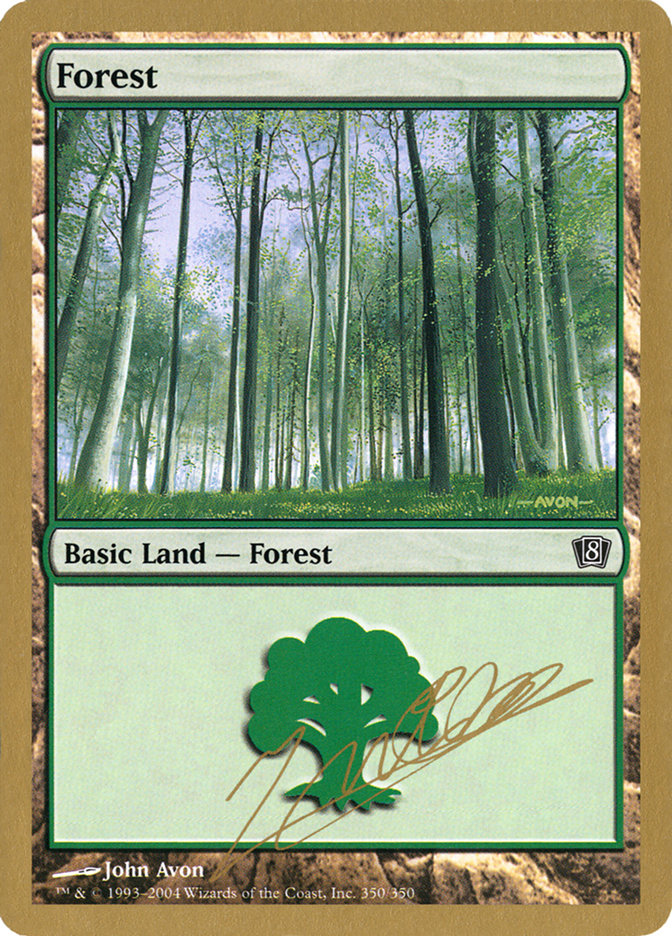 Forest (jn350) (Julien Nuijten) [World Championship Decks 2004] | Exor Games New Glasgow