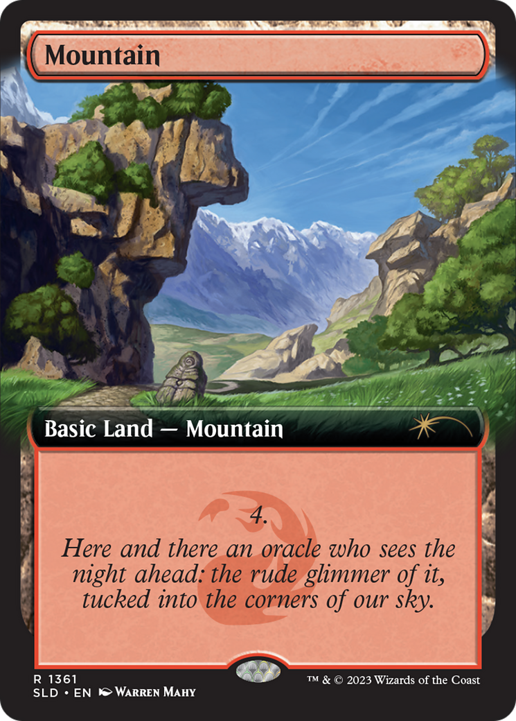 Mountain (1361) [Secret Lair Drop Series] | Exor Games New Glasgow