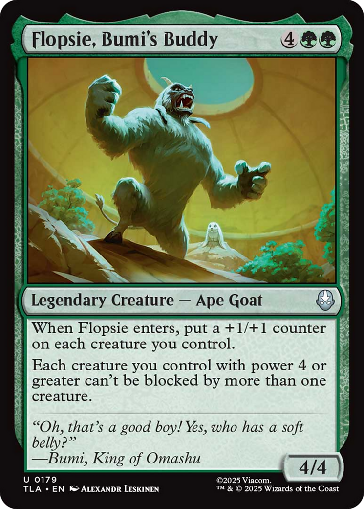 Flopsie, Bumi's Buddy [Avatar: The Last Airbender] | Exor Games New Glasgow