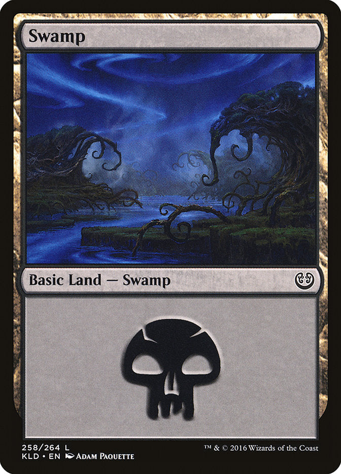 Swamp (258) [Kaladesh] | Exor Games New Glasgow