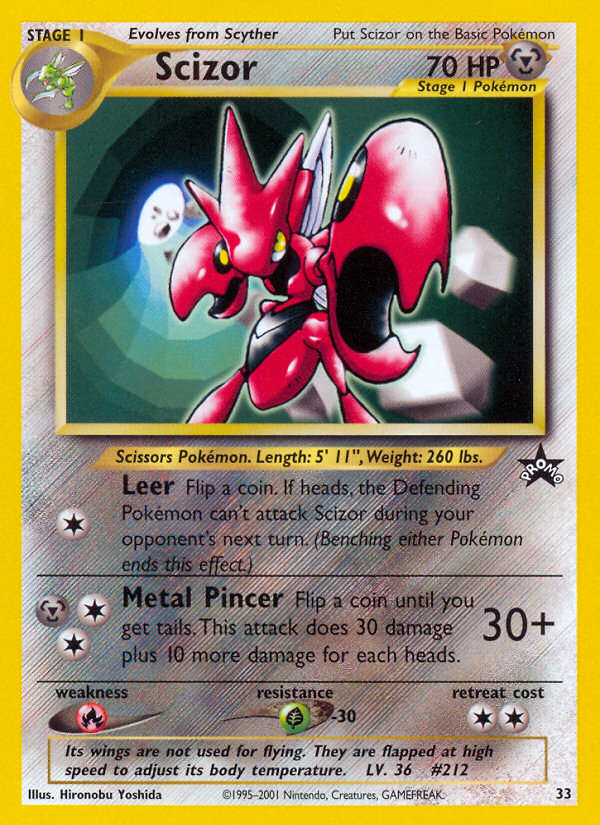 Scizor (33) [Wizards of the Coast: Black Star Promos] | Exor Games New Glasgow