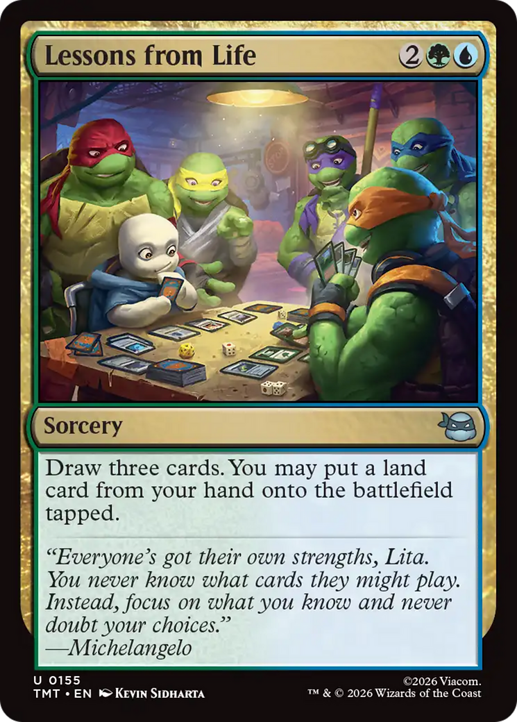 Lessons from Life [Teenage Mutant Ninja Turtles] | Exor Games New Glasgow
