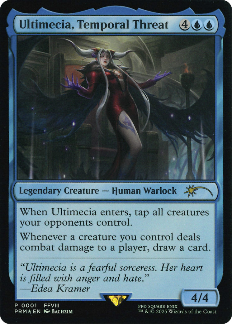 Ultimecia, Temporal Threat (Costco Bundle) [FINAL FANTASY Promos] | Exor Games New Glasgow