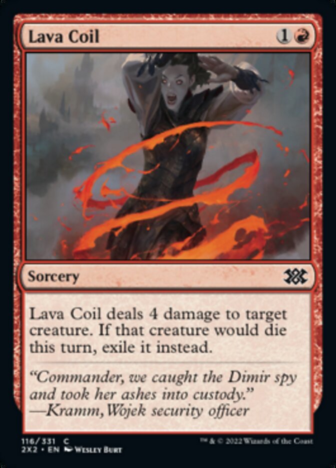 Lava Coil [Double Masters 2022] | Exor Games New Glasgow
