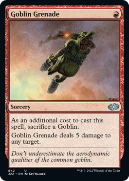 Goblin Grenade [Jumpstart 2022] | Exor Games New Glasgow