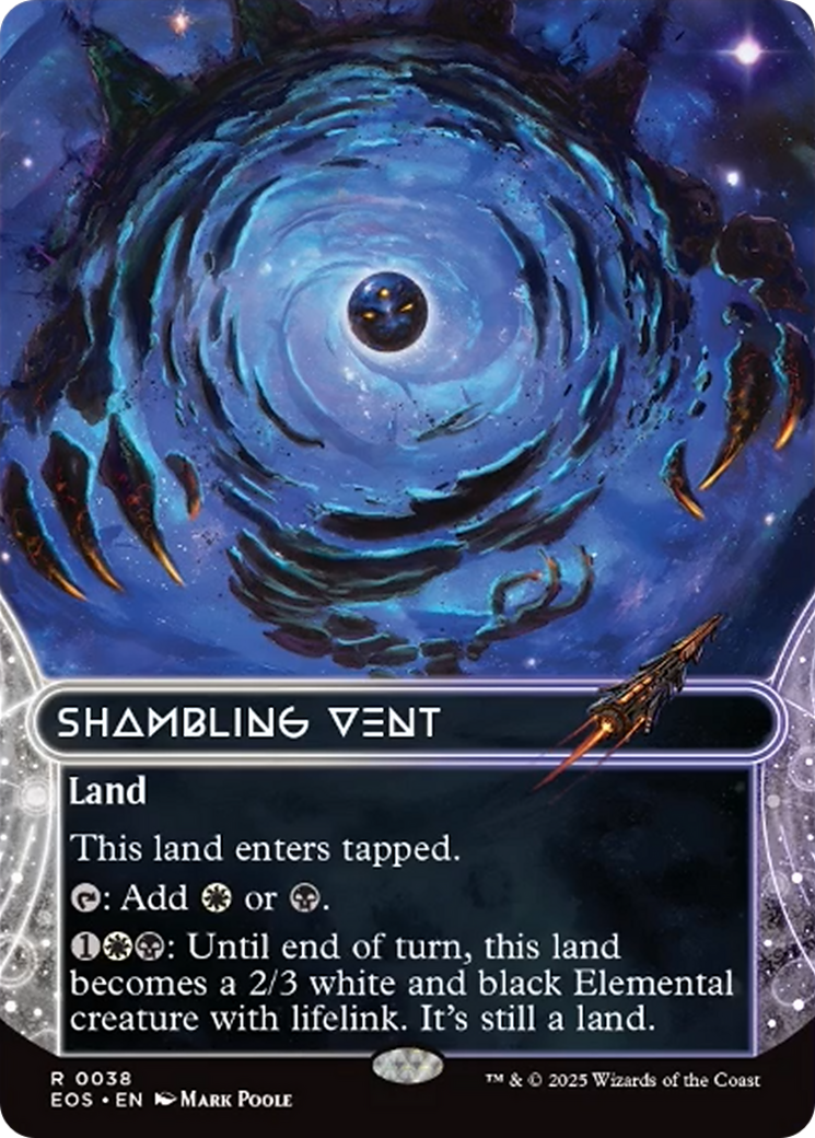 Shambling Vent (0038) (Borderless) [Edge of Eternities: Stellar Sights] | Exor Games New Glasgow
