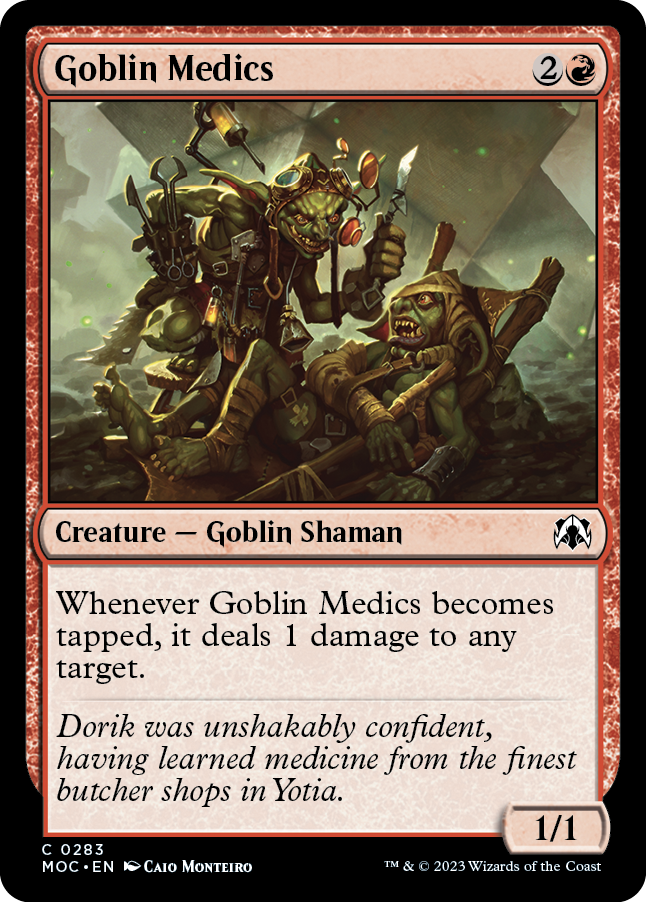 Goblin Medics [March of the Machine Commander] | Exor Games New Glasgow