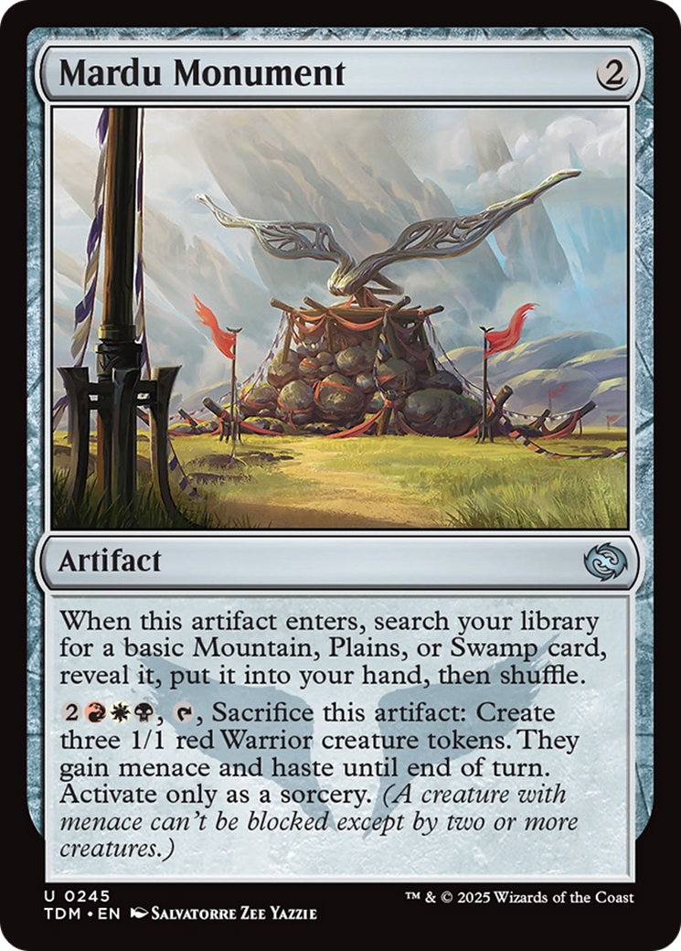 Mardu Monument [Tarkir: Dragonstorm] | Exor Games New Glasgow
