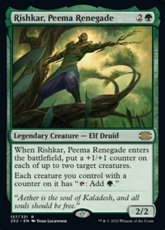 Rishkar, Peema Renegade [Double Masters 2022] | Exor Games New Glasgow
