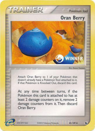 Oran Berry (85/109) (Jumbo Card) [EX: Ruby & Sapphire] | Exor Games New Glasgow