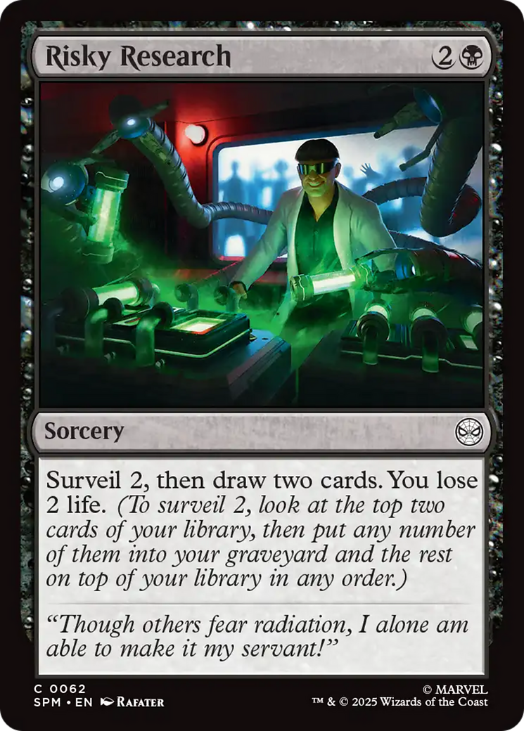 Risky Research [Marvel's Spider-Man] | Exor Games New Glasgow