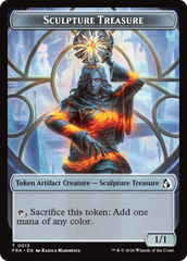 Sculpture Treasure // Beast Double-Sided Token [Reality Fracture Tokens] | Exor Games New Glasgow