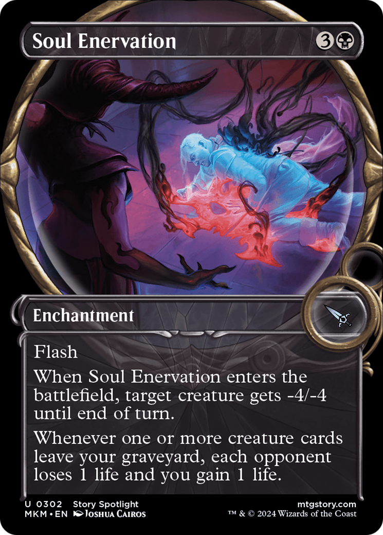 Soul Enervation (Showcase) [Murders at Karlov Manor] | Exor Games New Glasgow