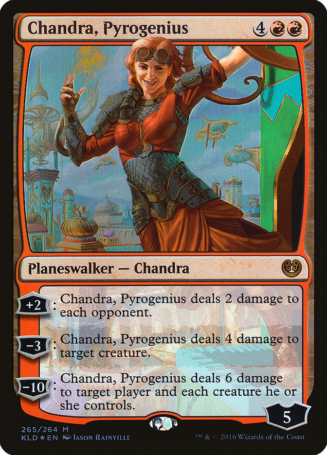 Chandra, Pyrogenius [Kaladesh] | Exor Games New Glasgow