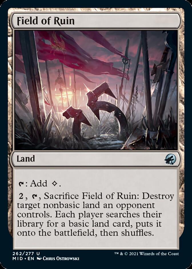 Field of Ruin [Innistrad: Midnight Hunt] | Exor Games New Glasgow