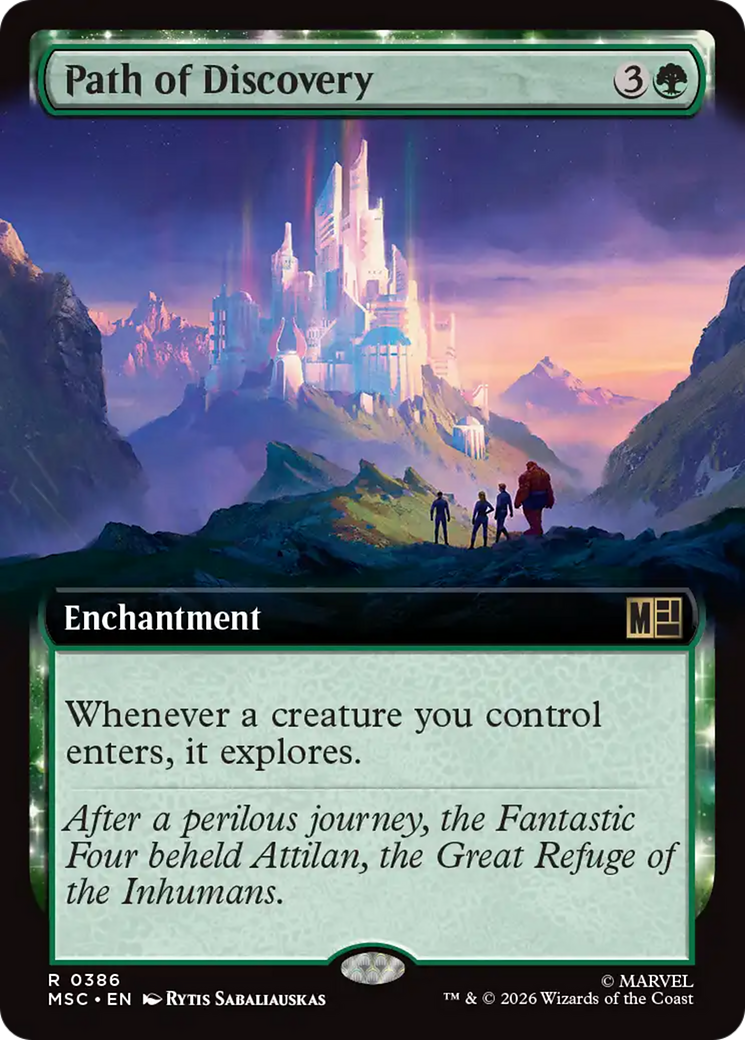 Path of Discovery (Extended Art) [Marvel Super Heroes Commander] | Exor Games New Glasgow