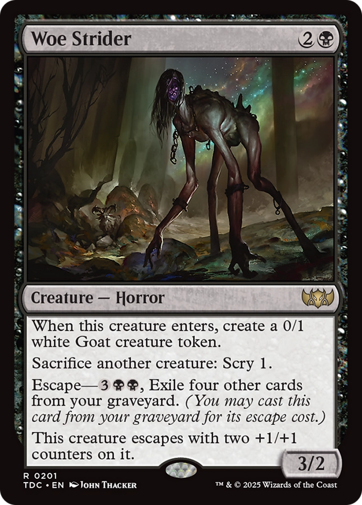 Woe Strider [Tarkir: Dragonstorm Commander] | Exor Games New Glasgow