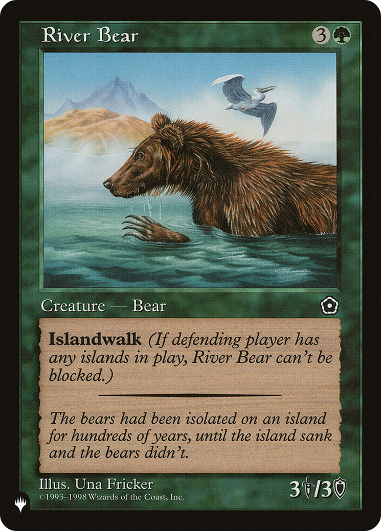 River Bear [The List Reprints] | Exor Games New Glasgow