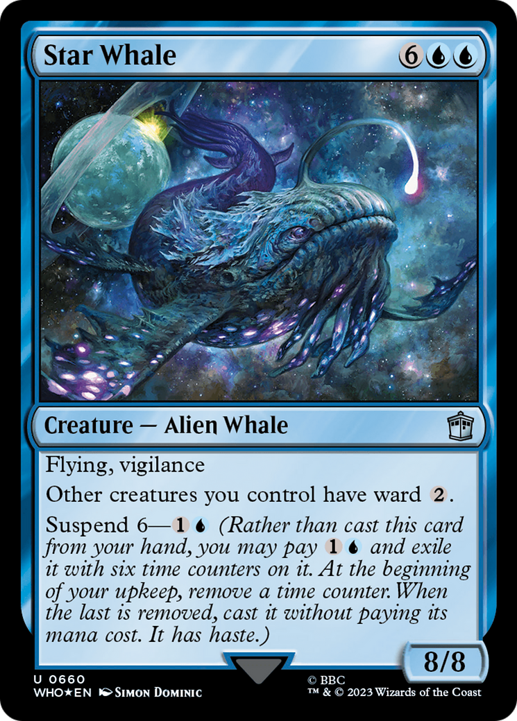 Star Whale (Surge Foil) [Doctor Who] | Exor Games New Glasgow