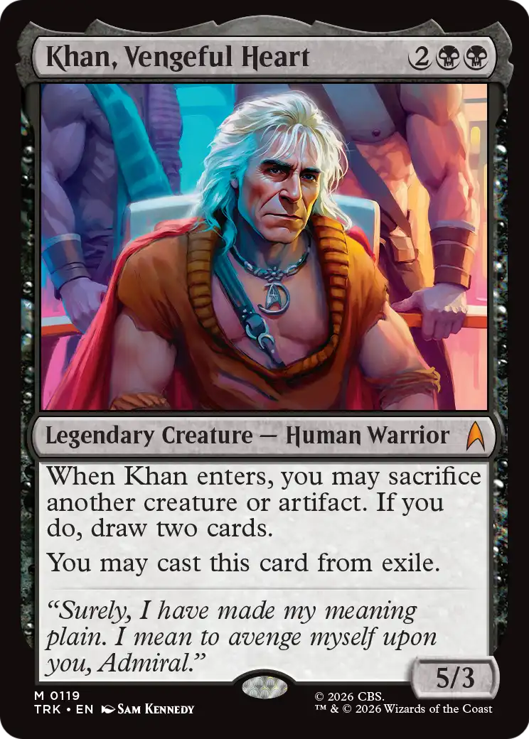 Khan, Vengeful Heart [Star Trek] | Exor Games New Glasgow