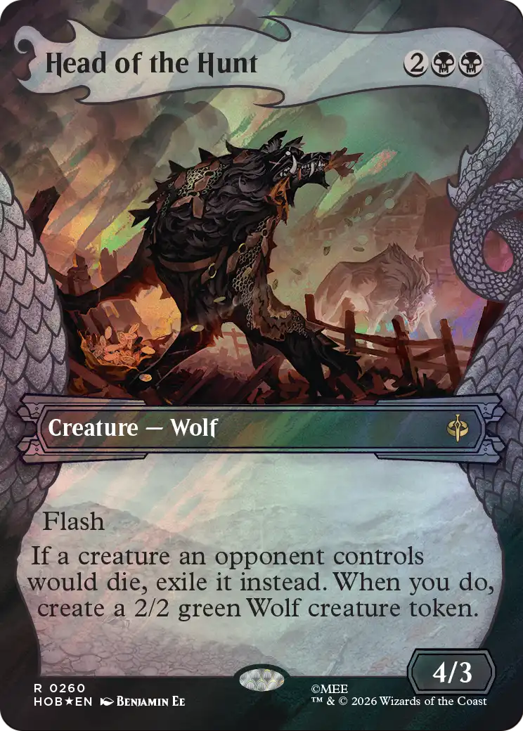 Head of the Hunt (Showcase) (Surge Foil) [The Hobbit] | Exor Games New Glasgow