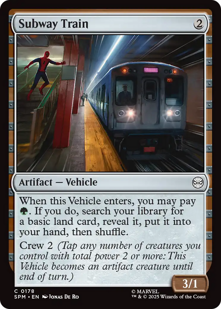 Subway Train [Marvel's Spider-Man] | Exor Games New Glasgow