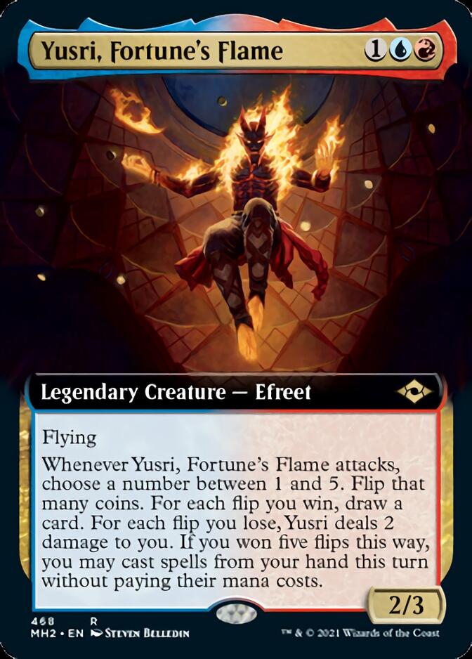 Yusri, Fortune's Flame (Extended Art) [Modern Horizons 2] | Exor Games New Glasgow