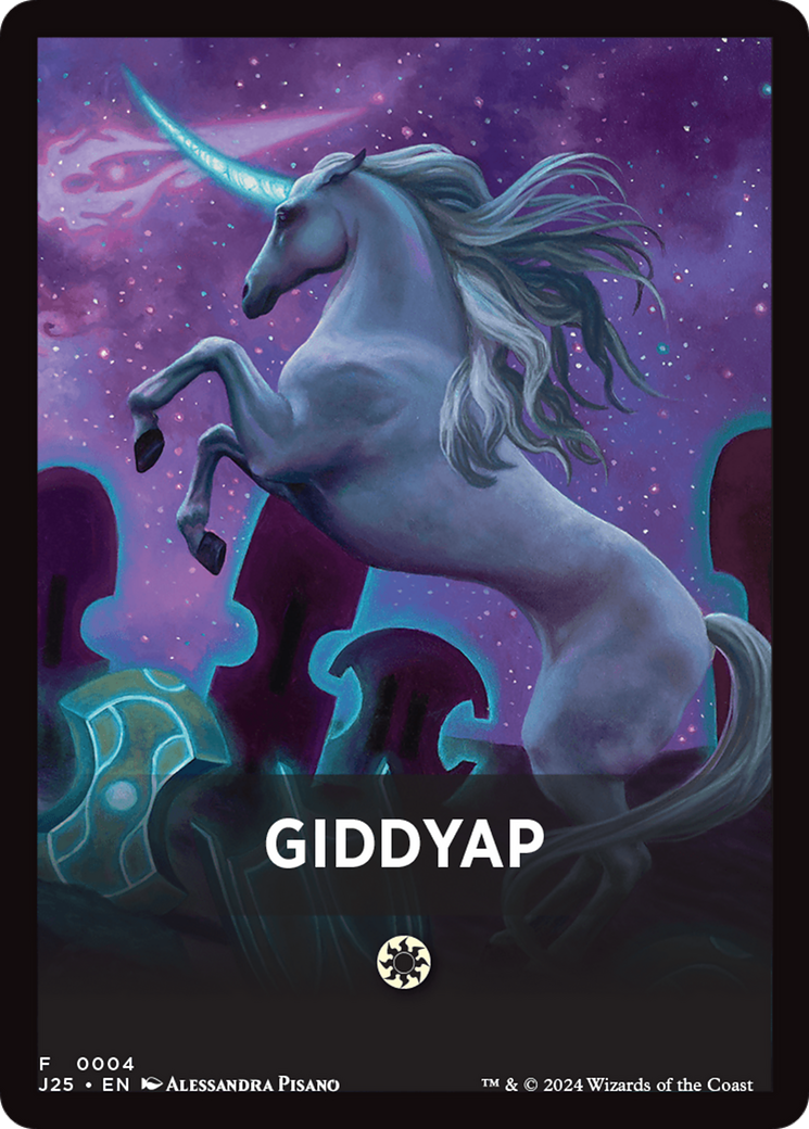 Giddyap Theme Card [Foundations Jumpstart Front Cards] | Exor Games New Glasgow