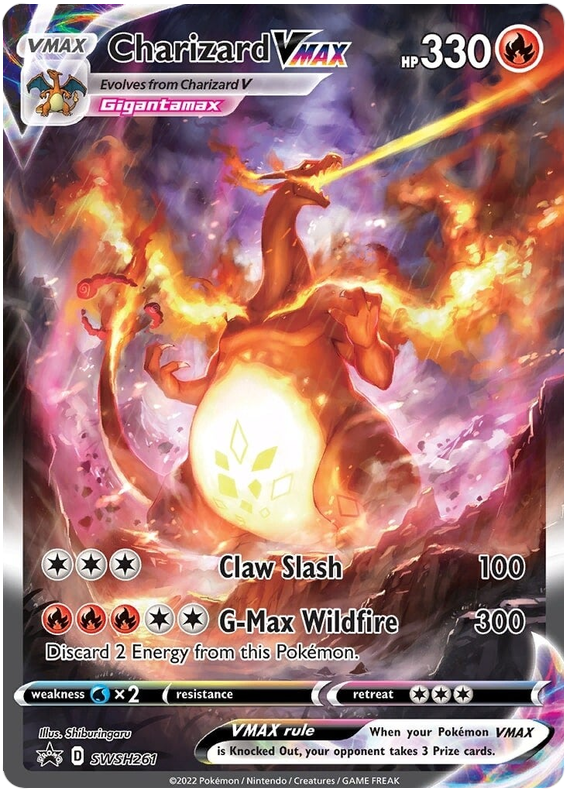 Charizard VMAX (SWSH261) [Sword & Shield: Black Star Promos] | Exor Games New Glasgow