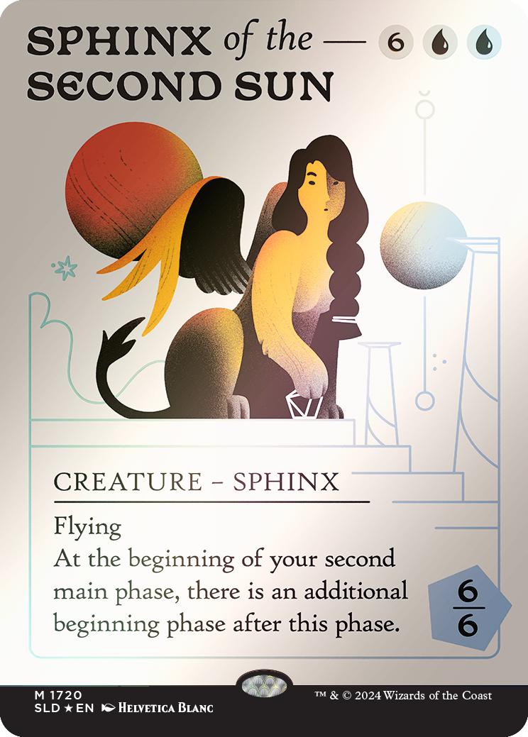 Sphinx of the Second Sun (Rainbow Foil) [Secret Lair Drop Series] | Exor Games New Glasgow