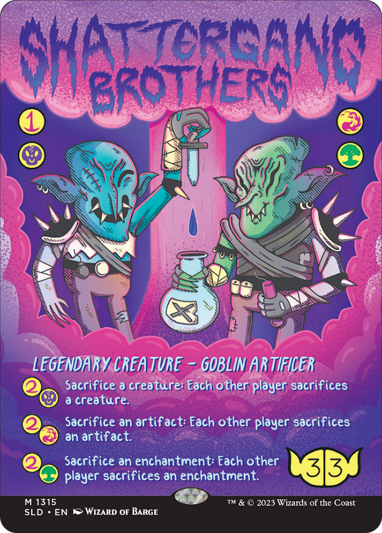 Shattergang Brothers (Rainbow Foil) [Secret Lair Drop Series] | Exor Games New Glasgow