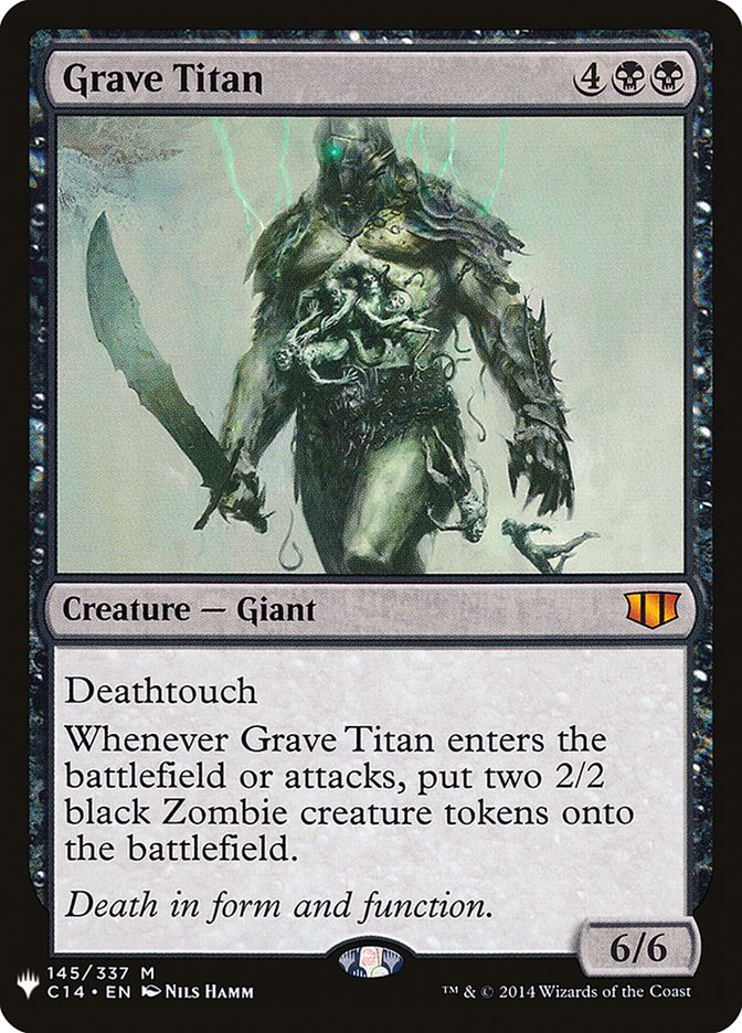 Grave Titan [Mystery Booster] | Exor Games New Glasgow