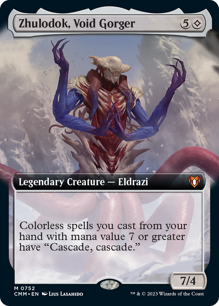 Zhulodok, Void Gorger (Extended Art) [Commander Masters] | Exor Games New Glasgow