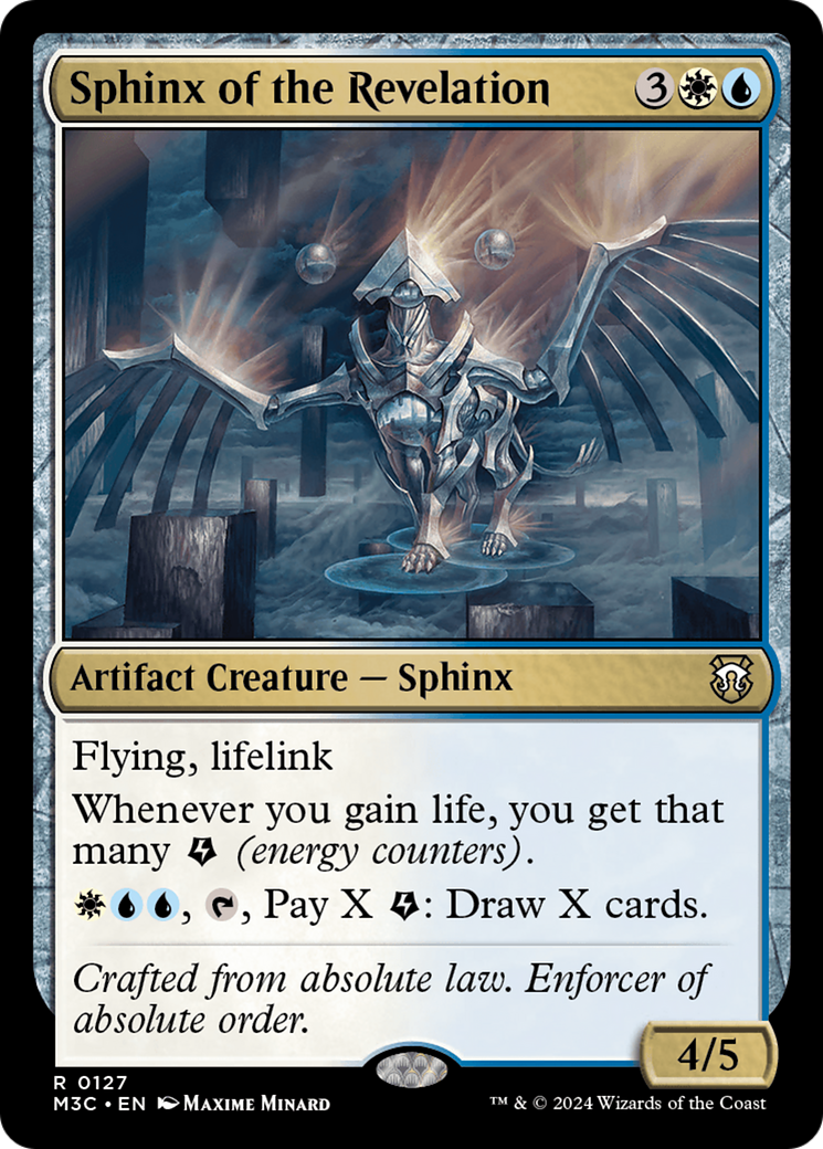 Sphinx of the Revelation (Ripple Foil) [Modern Horizons 3 Commander] | Exor Games New Glasgow