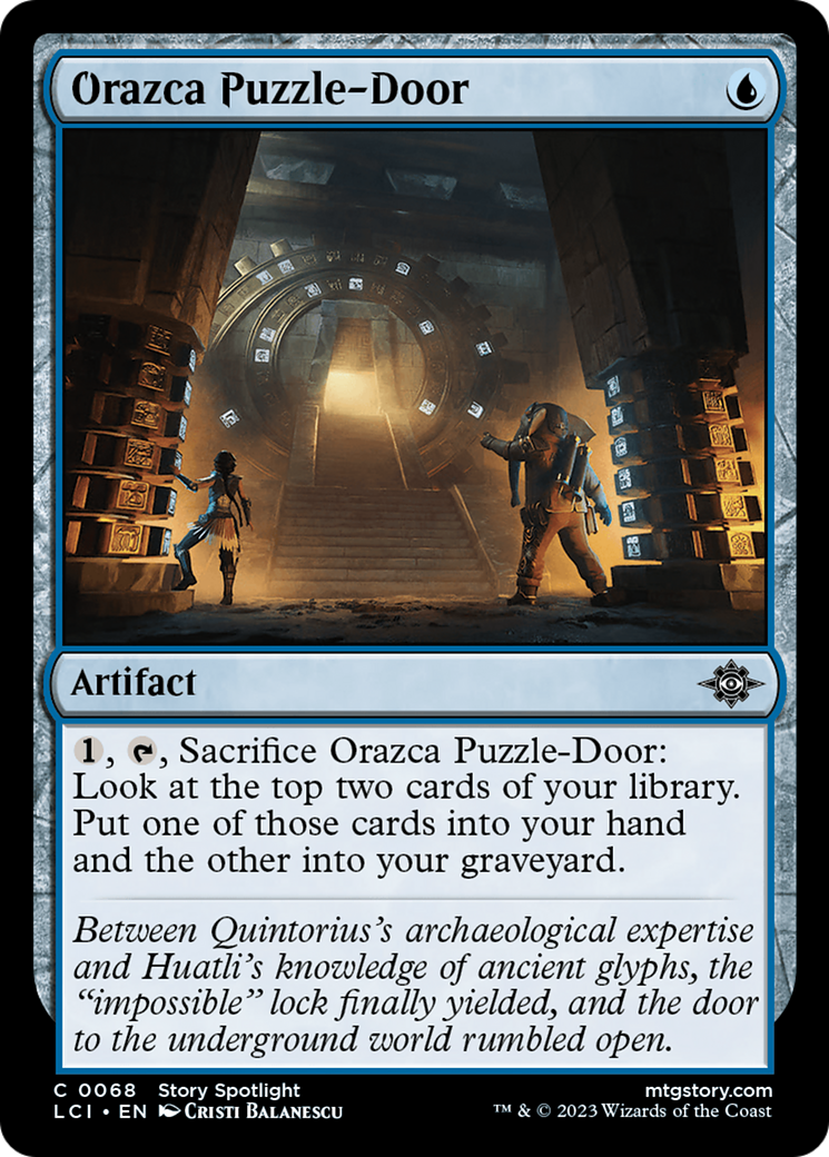 Orazca Puzzle-Door [The Lost Caverns of Ixalan] | Exor Games New Glasgow