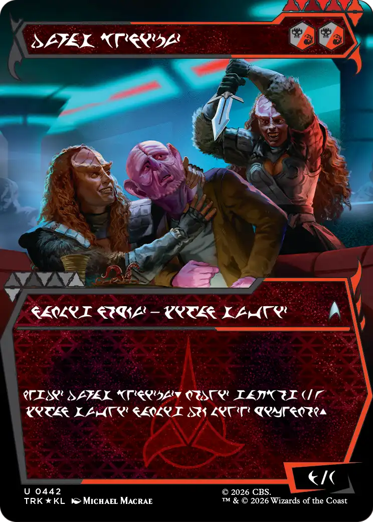 The Duras Sisters (Showcase) (Klingon) [Star Trek] | Exor Games New Glasgow