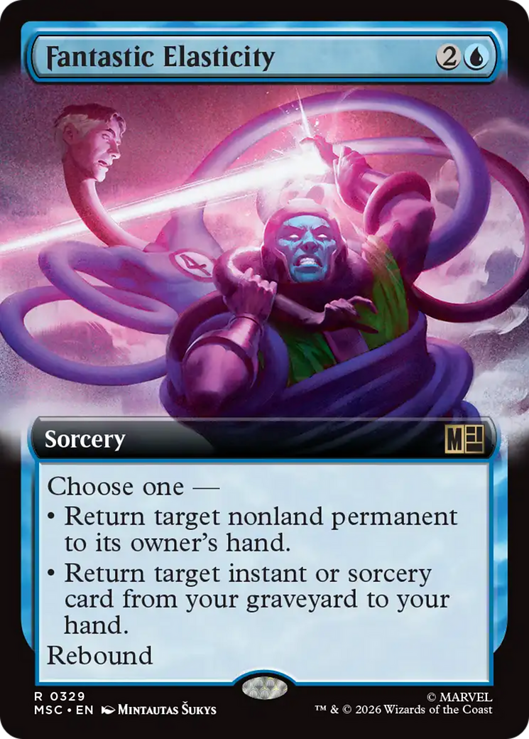 Fantastic Elasticity (Extended Art) [Marvel Super Heroes Commander] | Exor Games New Glasgow
