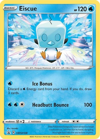 Eiscue (SWSH128) [Sword & Shield: Black Star Promos] | Exor Games New Glasgow