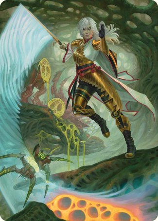 The Eternal Wanderer Art Card [Phyrexia: All Will Be One Art Series] | Exor Games New Glasgow