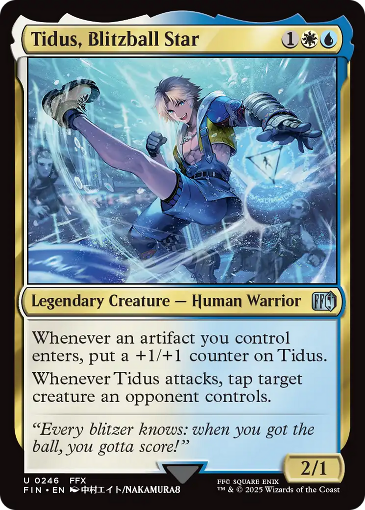Tidus, Blitzball Star [FINAL FANTASY] | Exor Games New Glasgow