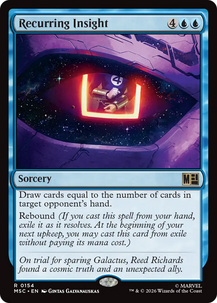 Recurring Insight [Marvel Super Heroes Commander] | Exor Games New Glasgow
